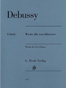 Works For 2 Pianos by Debussy Claude - Heinemann/Groethuyse - for 2 Piano 4 Hands