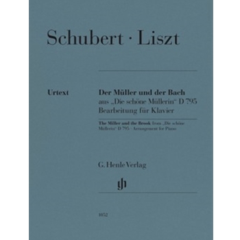 The Miller and the Brook - from Die schone Mullerin D 795 (Franz Schubert) Piano Solo