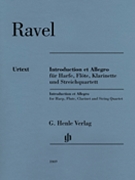 Introduction Et Allegro for Harp Flute Clarinet and String Qu by Ravel Maurice for Chamber