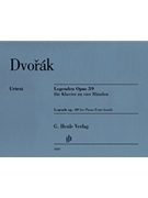 Legends Op. 59 Piano 4-hands (piano Duet) by Dvorak Antonin for 1 Piano 4 Hands