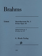 String Sextet No. 1 in B-flat Major Opus 18 by Brahms Johannes - Eich Katrin - for 6 Strings