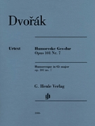 Humoresque G-flat major by Dvorak Antonin for Piano