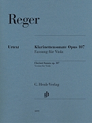 Clarinet Sonata op.107 - version for viola by Reger Max - Kube Michael - for Viola and Piano