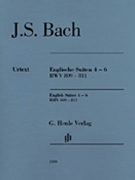 English Suites 4-6 by Bach Johann Sebastian - Steglich Rudolph - for Piano