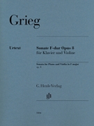 Violin Sonata In F Major Op. 8 Violin And Piano
