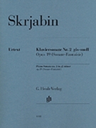Piano Sonata No. 2 in G-sharp minor Op. 19 by Scriabin Alexander for Piano