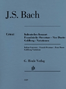Italian Concerto French Overture Four Duets Goldberg Variations by Bach Johann Sebastian for
