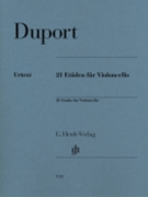 21 Etudes For Violoncello Henle Urtext by for Cello