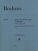 Sonata in F Major Op. 99 by Brahms Johannes for Cello w/