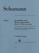 Introduction and Allegro Appassionato for Piano and Orchestra Op. 92 by Schumann Robert - Herttrich Ernst - for 2 Piano 4 Hands