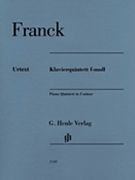 Piano Quintet in F Minor by Franck Cesar for Score and Parts