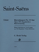 Piano Concerto No. 5 Op. 103 F Major (egyptian) by Saint-Saens Camille for Piano