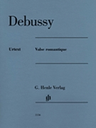 Valse Romantique by Debussy Claude for Piano