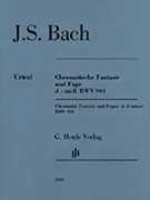 Chromatic Fantasy and Fugue in D Minor BWV 903 and 903a by Bach Johann Sebastian for