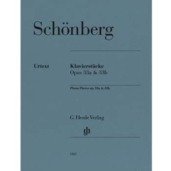 Piano Pieces Op. 33a, 33b