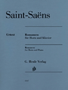 Romances For Horn & Piano by Saint-Saens Camille - Rahmer Dominik - for French Horn and Piano