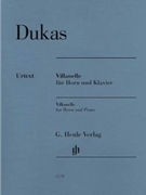 Villanelle by Dukas Paul - Rahmer Dominik - for French Horn and Piano