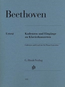 Cadenzas & Lead-ins For Piano Concerti by Beethoven Ludwig van - Loesti - for Piano