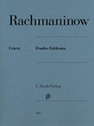Eudes-Tableaux by Rachmaninoff Sergei for Piano