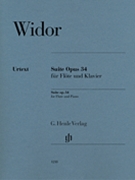 Suite Opus 34 by Widor Charles-Marie for Flute and Piano