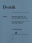 Terzetto C Major Opus 74 by Dvorak Antonin for Parts