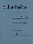 Introduction et Rondo Capriccioso Op. 28 by Saint-Saens Camille for Violin and Piano