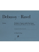 Prelude a l'apres-midi d'un faune by Debussy Claude - Ravel Maurice - for Piano Duet