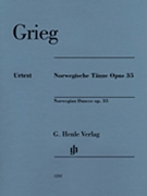 Norwegian Dances Op.35 by Grieg Edvard for Piano