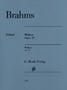 Waltzes Opus 39 by Brahms Johannes for Piano