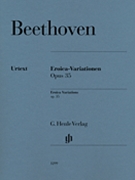 Eroica Variations Opus 35 by Beethoven Ludwig van for Piano