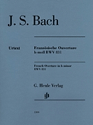French Overture B Minor Bwv 831 by Bach Johann Sebastian with fingerings for Piano
