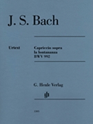 Capriccio Sopra La Lontananza Bwv 992 by Bach Johann Sebastian with fingerings for Piano