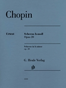 Scherzo in B minor Op. 20 by Chopin Frederic for Piano