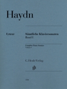 Complete Piano Sonatas Volume 1 by Haydn Franz Joseph - Feder Georg - for Piano (Revised Ed. With Fingering By 26 Pianists)