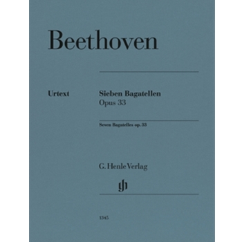 Seven Bagatelles Op. 33 - Piano Solo