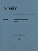4 Piano Pieces Op. 1 by Kissin Evgeny for Piano