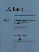 Capriccio Sopra La Lontananza Bwv 992 by Bach Johann Sebastian without fingerings for Piano