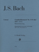 Harpsichord Concerto No 3 D Major BWV 1054 - Piano Reduction