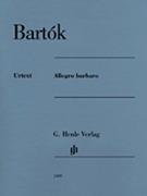 Allegro Barbaro by Bartok Bela for Piano
