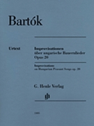 Improvisations on Hungarian Peasant Songs by Bartok Bela for Piano