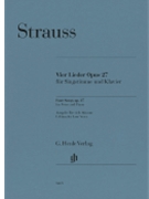 Four Songs Op. 27 - Low Voice