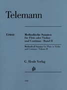 Methodical Sonatas for Flute or Violin and Continuo Volume 2 W by Telemann Georg Philipp for Chamber