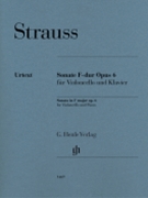 Sonata In F Major Op. 6 For Violoncello Henle Urtext by for Cello