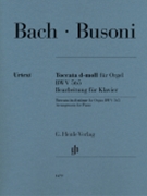 Toccata In D Minor For Organ BWV 565 - Arranged for Piano by Bach Johann Sebastian - Busoni Ferruccio - for Piano