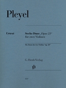 Six Duets Op. 23 For 2 Violas