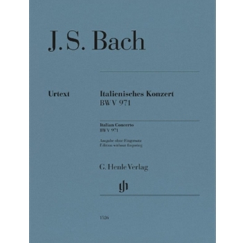 Italian Concerto, BWV 971 - Piano Solo without fingering