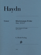 Piano Sonata In D Major - Hob XVI:37
