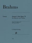 Violin Sonata No. 1 - G Major, Opus 78