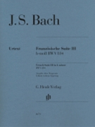 French Suite III in B Minor - BWV 814