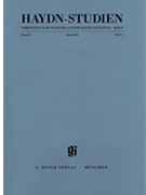 Haydn-Studien Vol. 10 No. 1 (June 2010) by Haydn Joseph for